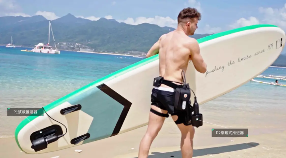 高巨创新旗下品牌SEAKOOL在Indiegogo发布首款穿戴式推进器和电动桨板推进器
