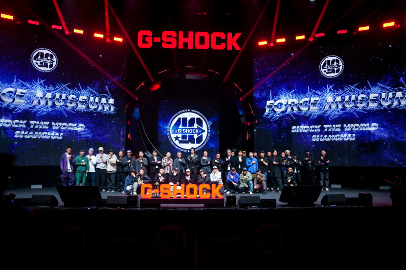 G-SHOCK40周年以“FORCE MUSEUM”之名震撼上海， SHOCK THE WORLD SHANGHAI圆满落幕